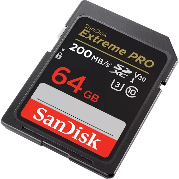 SanDisk Extreme PRO 64GB SDXC BLACK