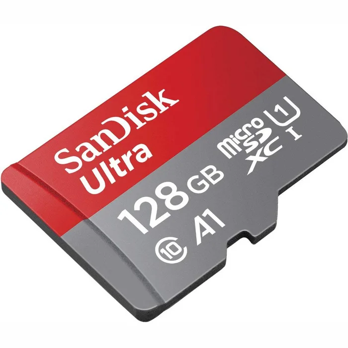 Atmiņas kartes SanDisk 128GB microSDXC + SD Adapter