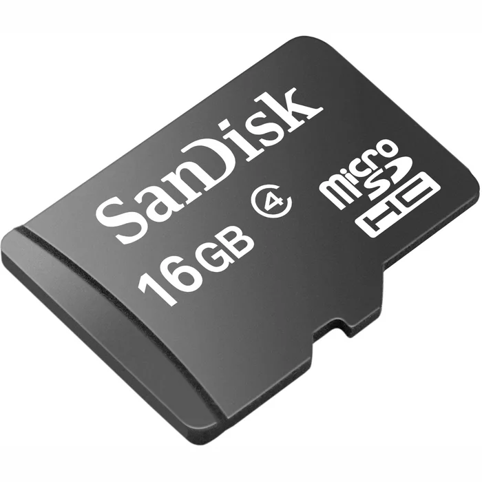 Atmiņas kartes SanDisk microSDHC 16GB Class 4