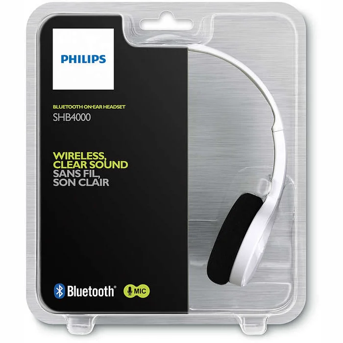Austiņas Austiņas Philips SHB 4000WT/10 WHITE