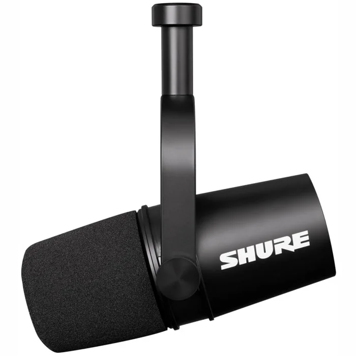 Mikrofons dinamiskais podkāstu Shure MV7X Black