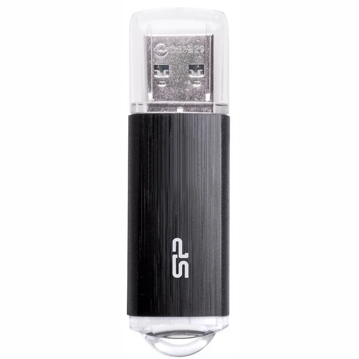 USB zibatmiņa Silicon Power 128GB Blaze B02 USB 3.1 Black