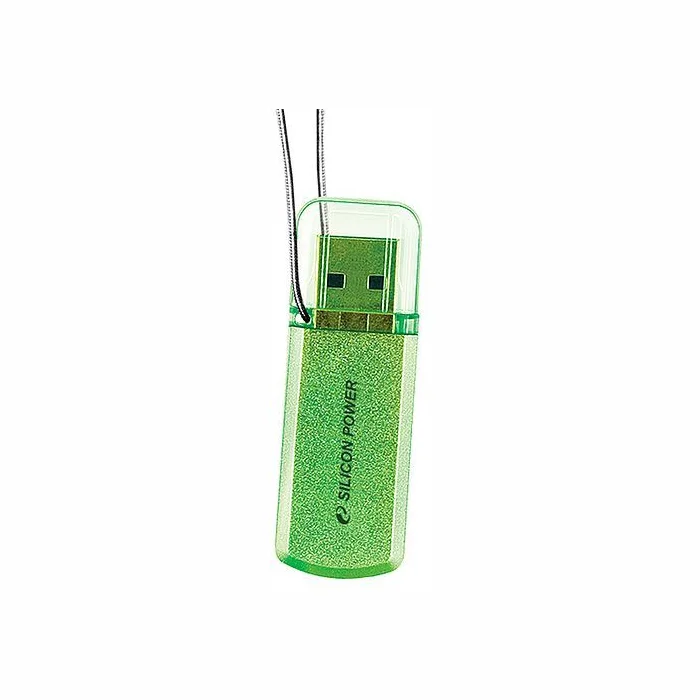 USB zibatmiņa USB zibatmiņa Silicon Power Helios 101 16 GB, USB 2.0, Green