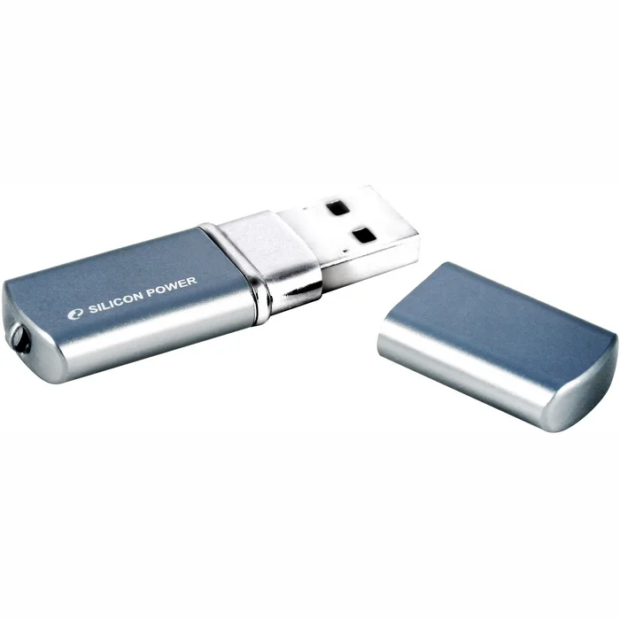 USB zibatmiņa USB zibatmiņa Silicon Power LuxMini 720, 8 GB, USB 2.0, Blue
