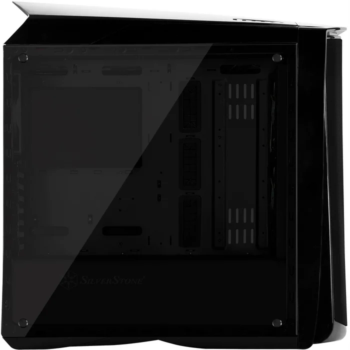 Stacionārā datora korpuss SilverStone PM01-RGB ATX Black