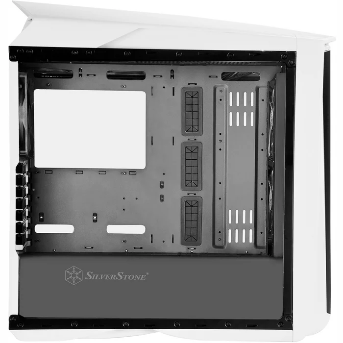 Stacionārā datora korpuss SilverStone PM01-RGB ATX White