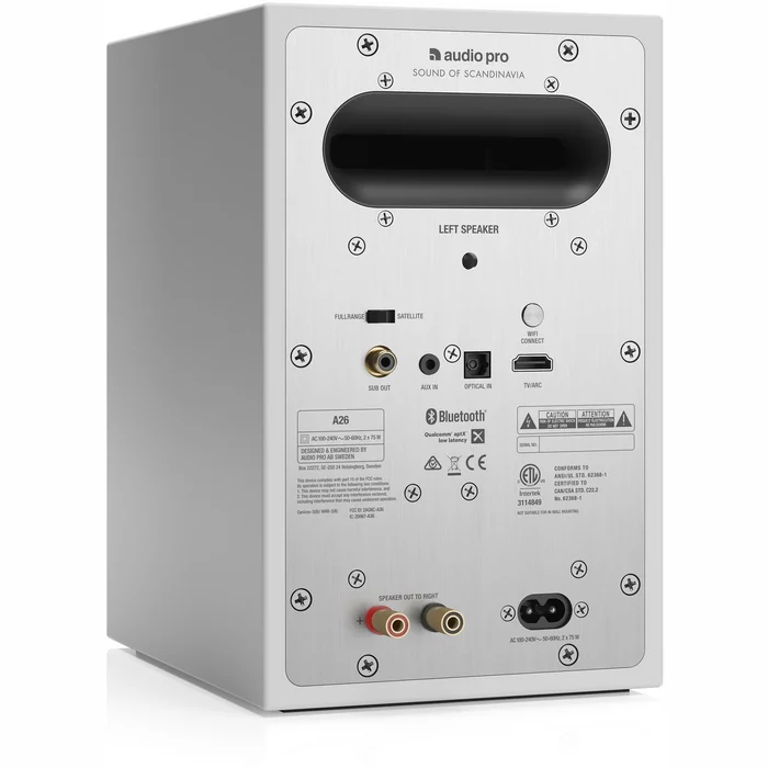 Skaļruņi Audio Pro A26 White