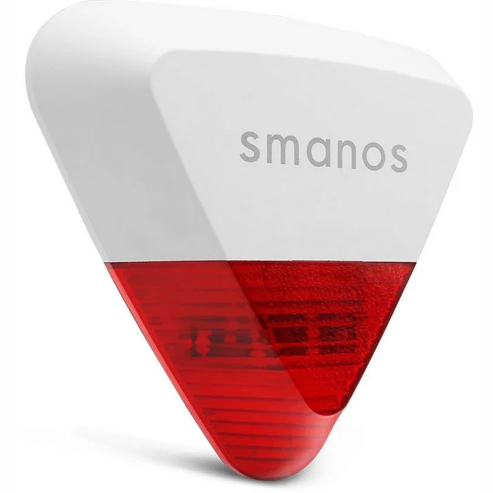 Drošība Sensors Smanos Outdoor Strobe Siren SS2800