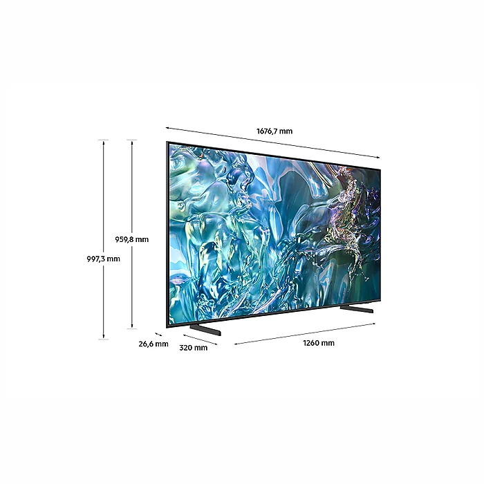 Televizors Samsung 50" UHD QLED Smart TV QE50Q67DAUXXH