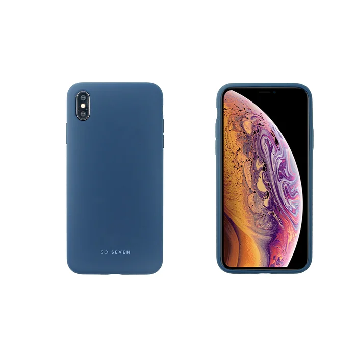 Mobilā telefona maciņš So Seven Apple iPhone Xs Max Smoothie Cover Navy Blue