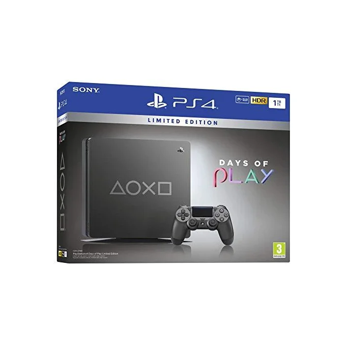 Spēļu konsole Spēļu konsole Sony PlayStation 4 Slim 1TB Black Days of Play Edition
