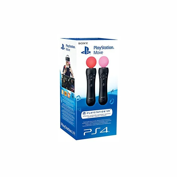 Spēļu konsoles aksesuāri Sony PS4 Move Controller Twin Pack