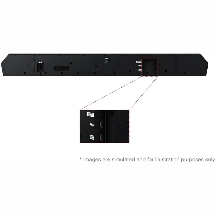 Soundbar Samsung Q-series HW-Q800F 5.1.2 ch Subwoofer (2025) HW-Q800F/EN