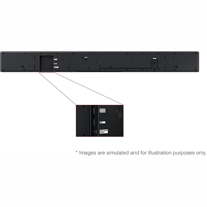 Soundbar Samsung Q-Series 3.1.2ch Subwoofer (2025) HW-QS700F/EN