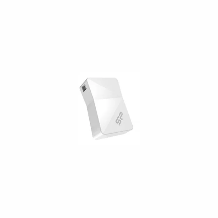 USB zibatmiņa USB zibatmiņa Silicon Power Touch T08 16 GB, USB 2.0, White