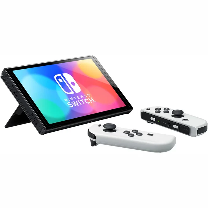 Spēļu konsole Nintendo Switch – OLED Model White incl. Mario Kart 8 Deluxe + Nintendo Switch Online 12-month