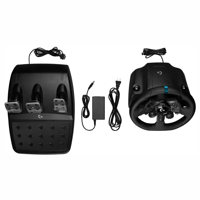 Logitech G923 Trueforce Racing Wheel and Pedals - PC/PS4/PS5 - Black