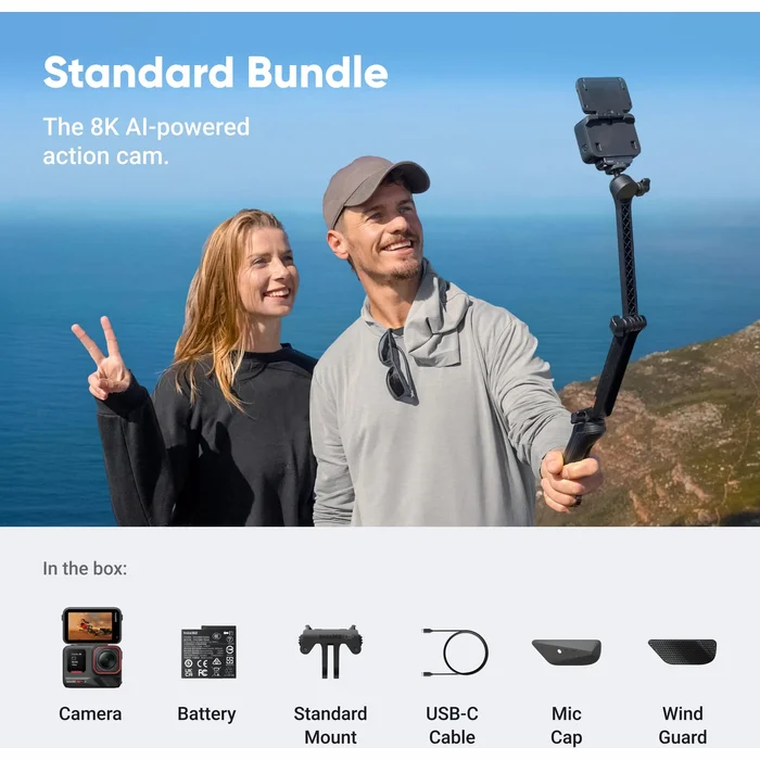 Insta360 Ace Pro 2 Standard Bundle Midnight Black