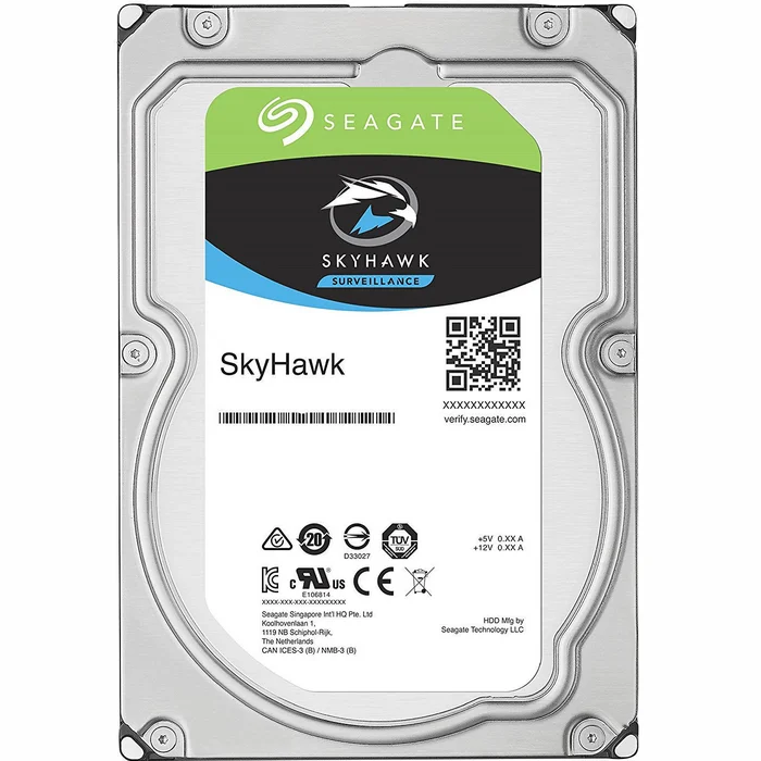 Iekšējais cietais disks Seagate Skyhawk Surveillance 8TB 7200RPM 256MB 3.5" ST8000VX004