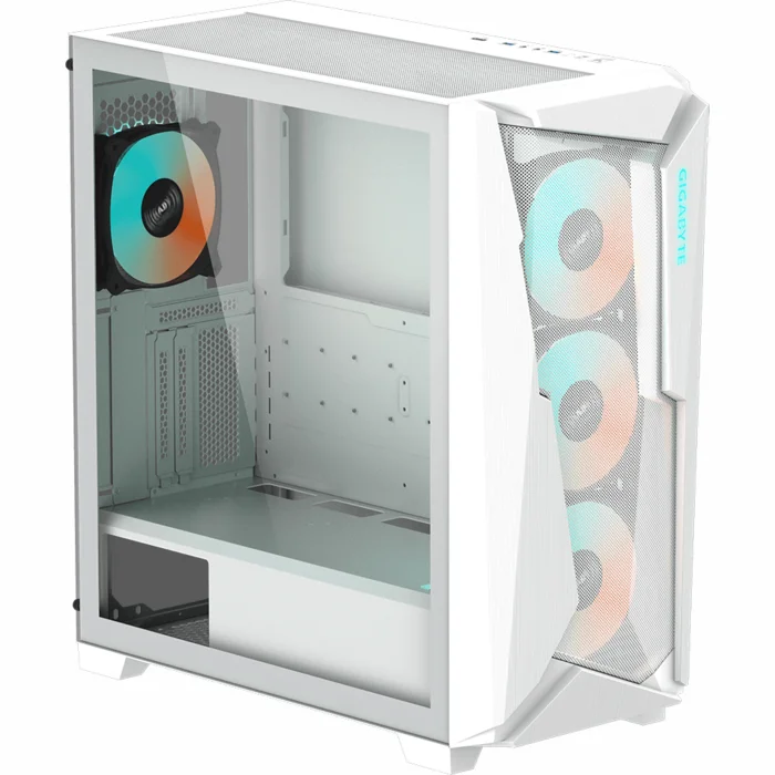 Stacionārā datora korpuss Gigabyte C301 Glass White