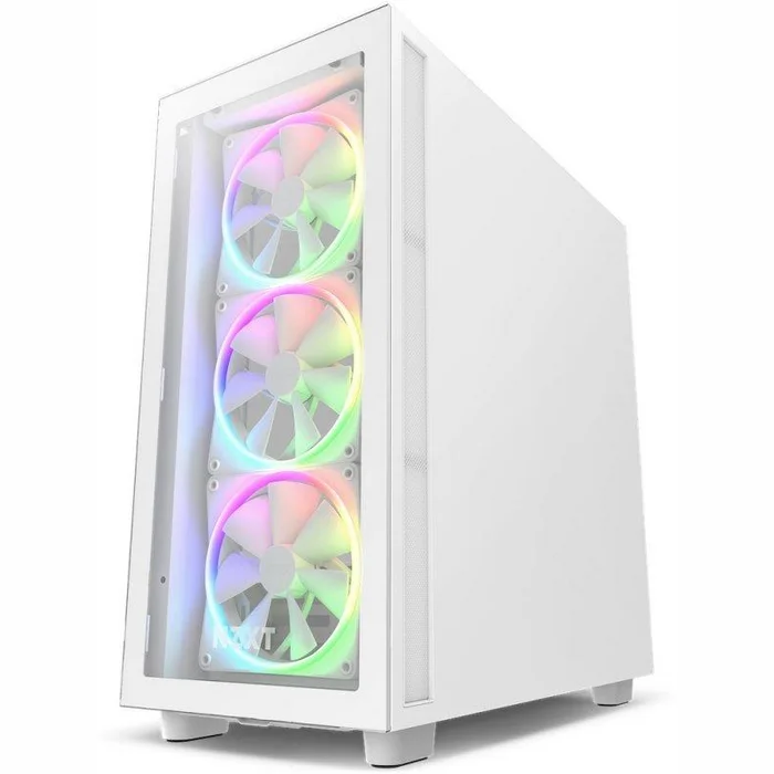 Stacionārā datora korpuss NZXT H7 Elite RGB White CM-H71EW-02