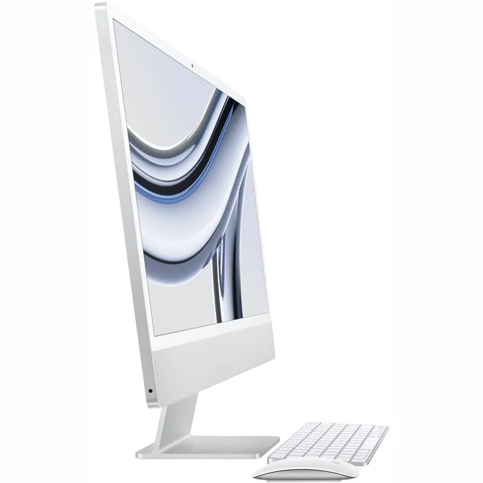 Stacionārais dators Apple iMac 24-inch M3 chip with 8 core CPU and 10 core GPU 256GB - Silver RUS
