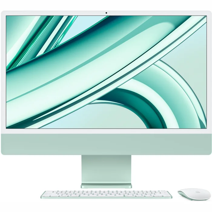 Stacionārais dators Apple iMac 24-inch M3 chip with 8 core CPU and 8 core GPU 256GB - Green INT