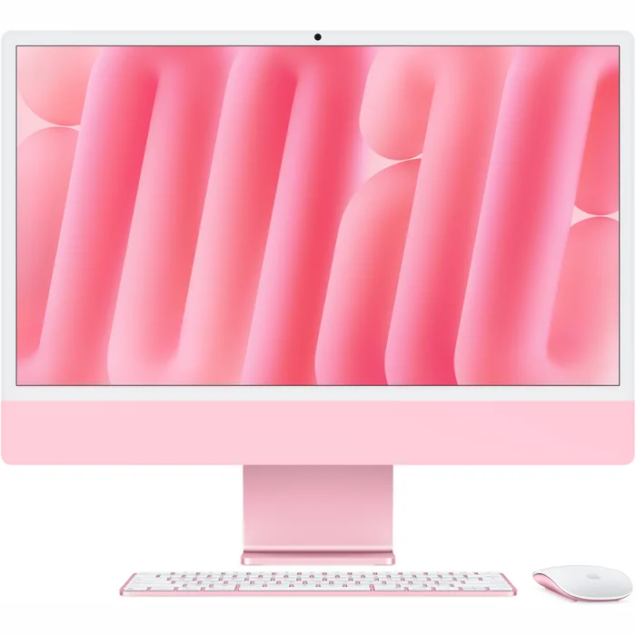 Stacionārais dators Apple iMac 24-inch M4 chip with 8 core CPU and 8 core GPU 16+256GB - Pink INT