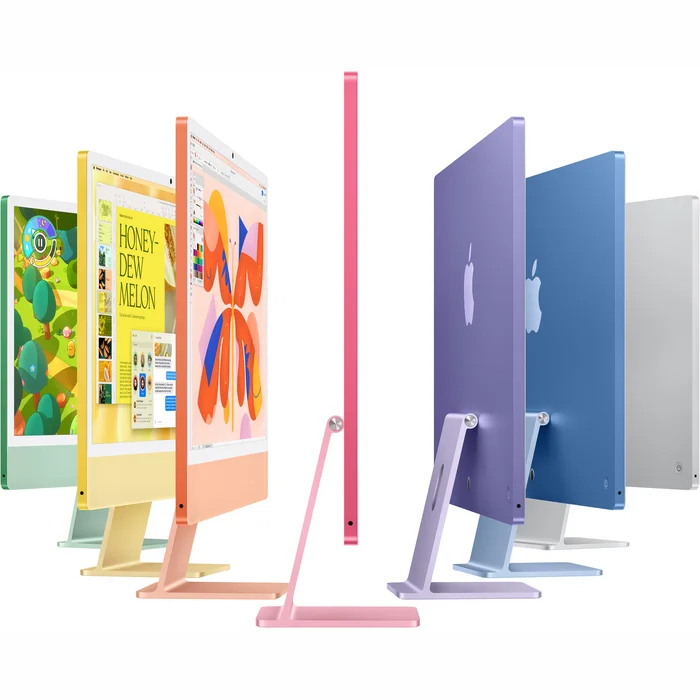 Stacionārais dators Apple iMac 24-inch M4 chip with 8 core CPU and 8 core GPU 16+256GB - Silver INT