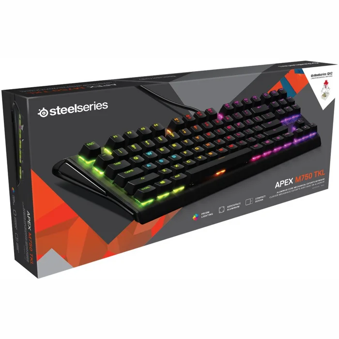 Klaviatūras SteelSeries Apex M750 TKL