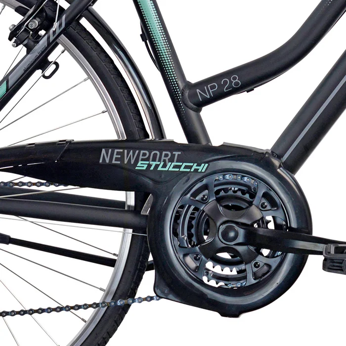 Velosipēds Stucchi Newport Lady Black 28"
