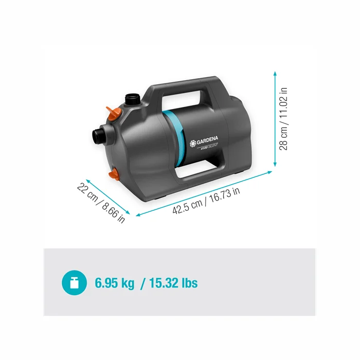 Ūdens sūknis Gardena 4100 Silent komplekts