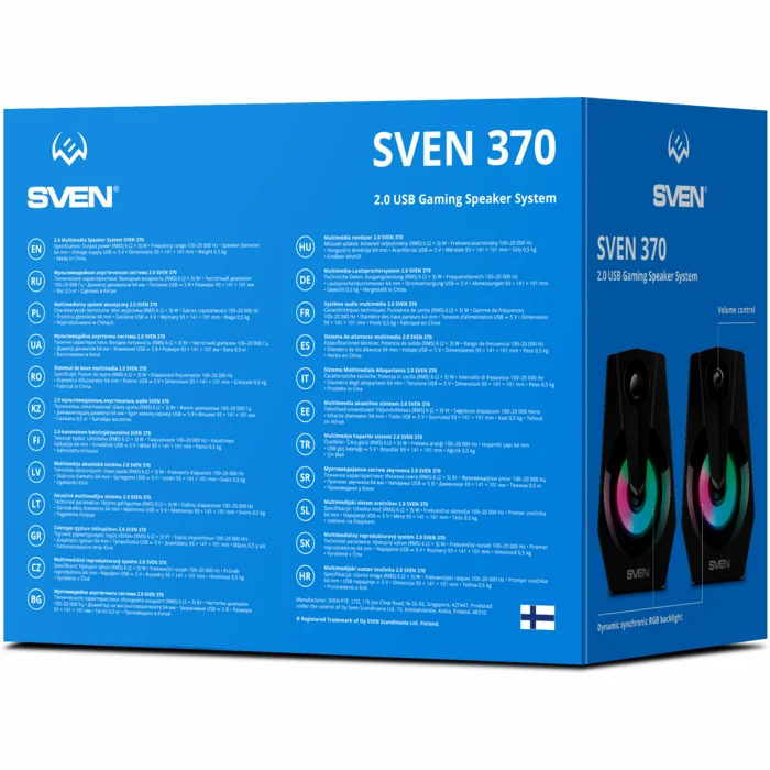 Sven 370 Black