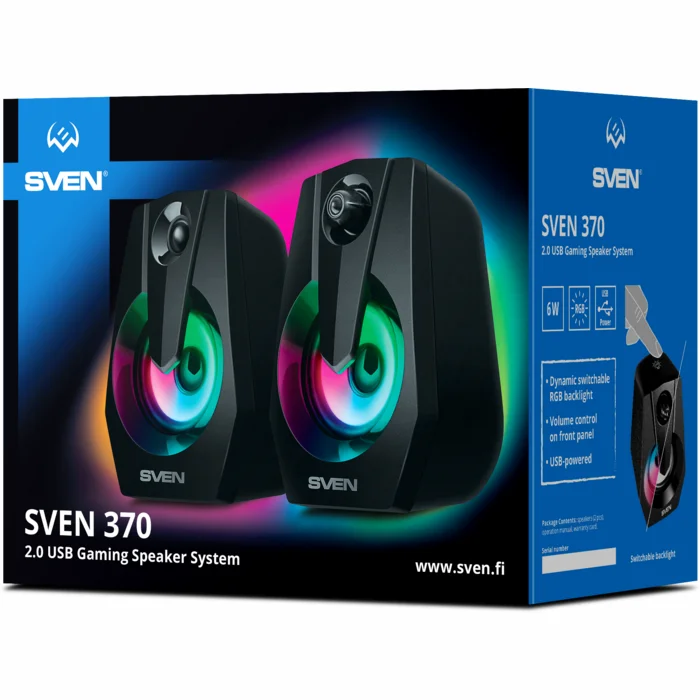 Sven 370 Black
