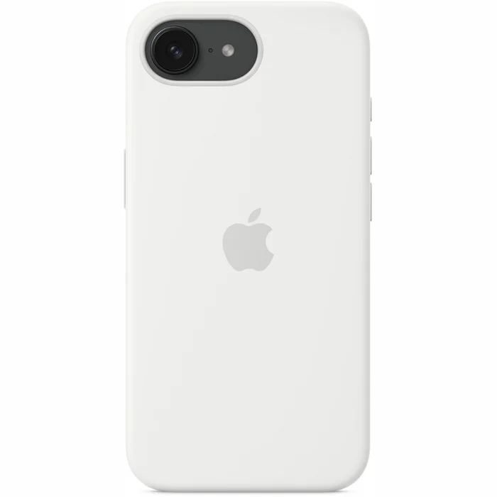 Apple iPhone 16e Silicone Case – White