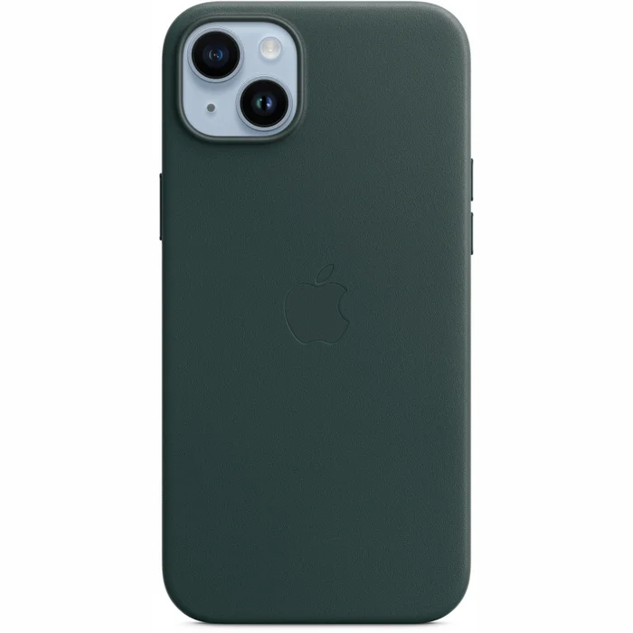 Apple iPhone 14 Plus Leather Case with MagSafe Forest Green