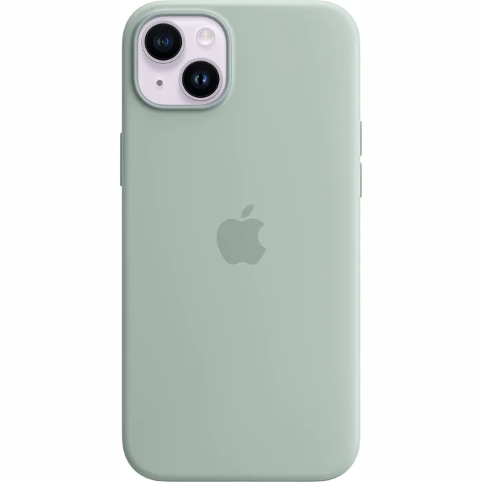 Apple iPhone 14 Plus Silicone Case with MagSafe Succulent