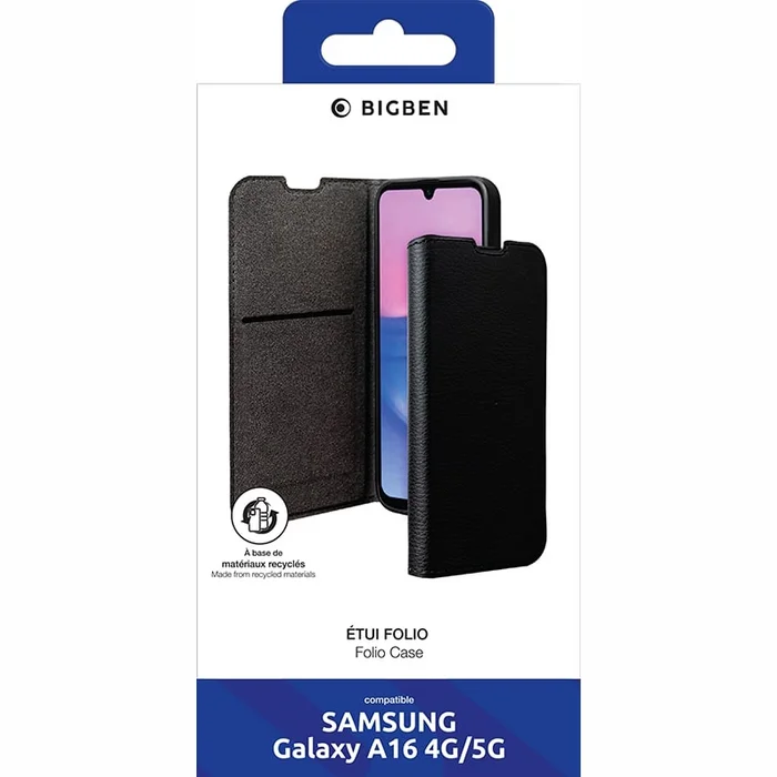 Samsung Galaxy A16 4G/5G by BigBen Folio Case Black