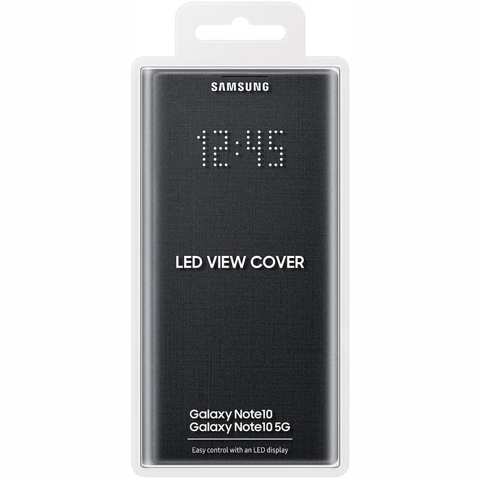 Samsung Galaxy Note 10 LED View Cover Case Black
