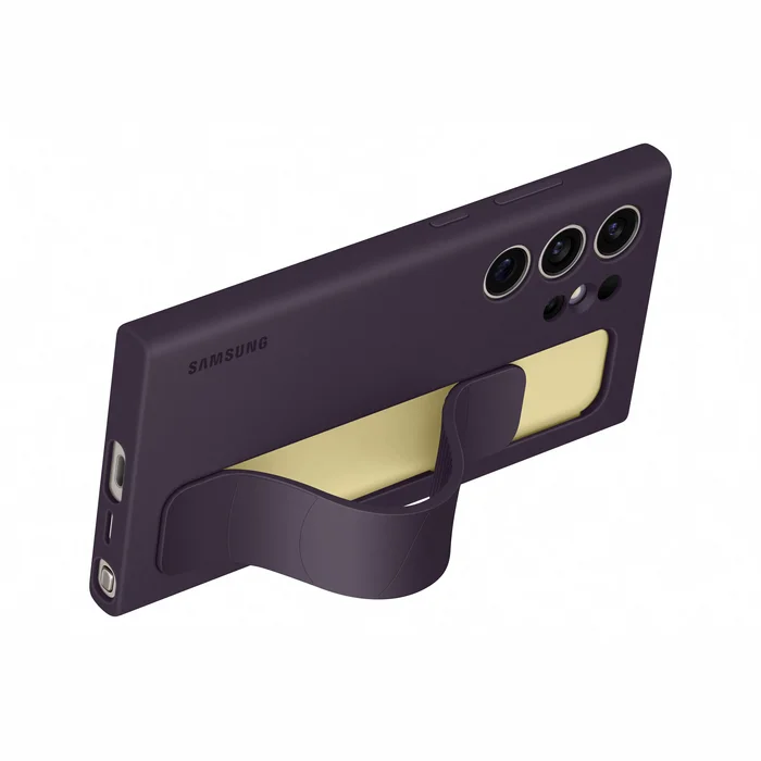 Samsung Galaxy S24 Ultra Standing Grip Cover Dark Violet
