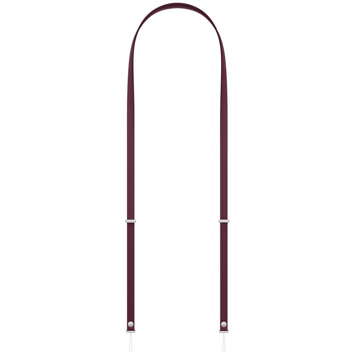 Apple Crossbody Strap – Burgundy
