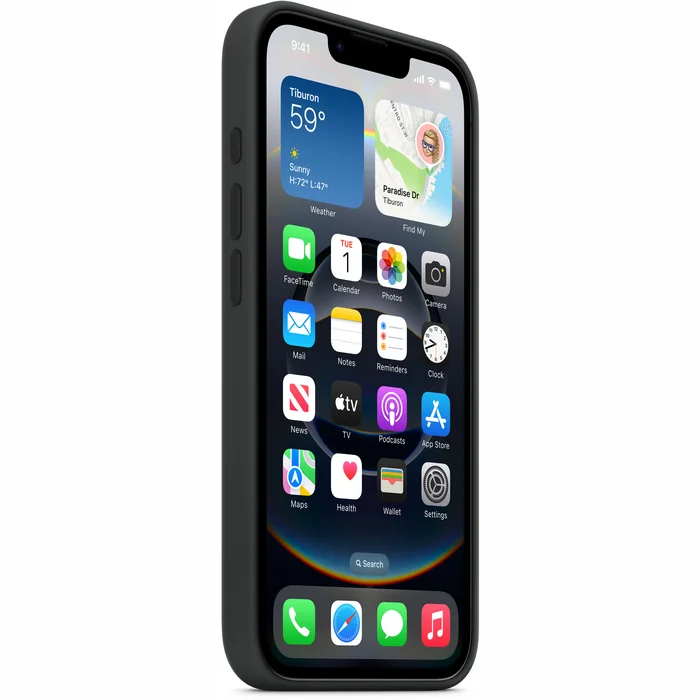 Apple iPhone 16e Silicone Case – Black