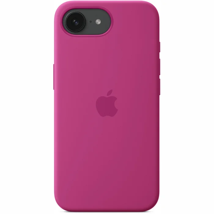 Apple iPhone 16e Silicone Case – Fuchsia