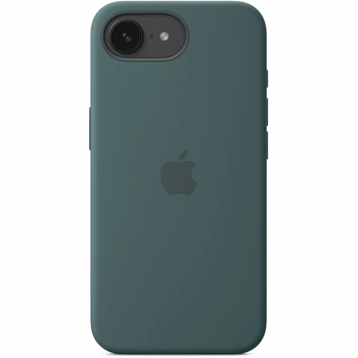 Apple iPhone 16e Silicone Case – Lake Green