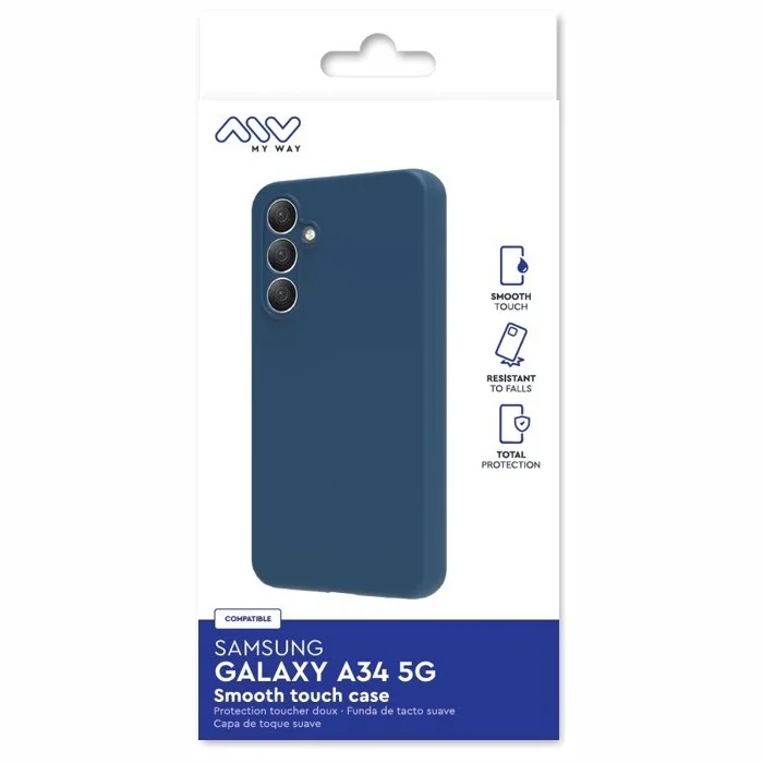 Samsung Galaxy A34 5G Cover By My Way Blue