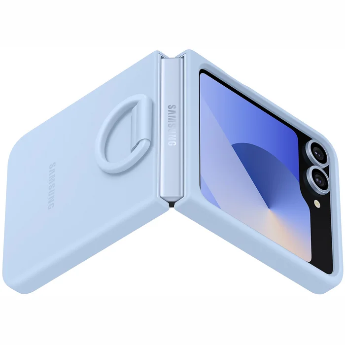 Samsung Galaxy Flip6 Silicone Case Blue