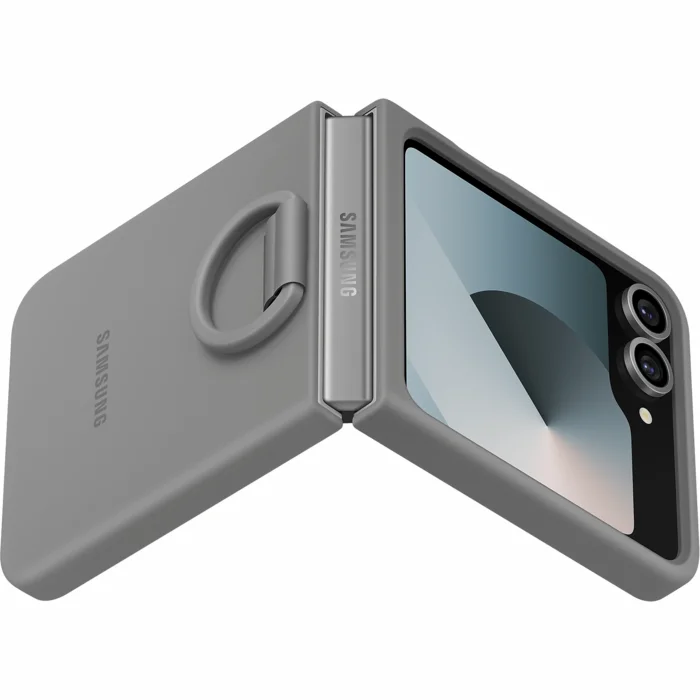 Samsung Galaxy Flip6 Silicone Case Gray