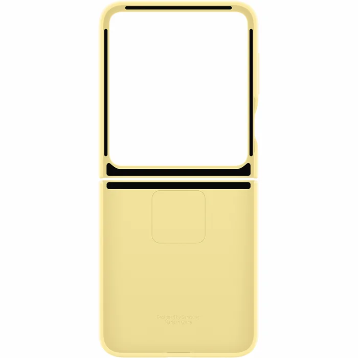 Samsung Galaxy Flip6 Silicone Case Yellow