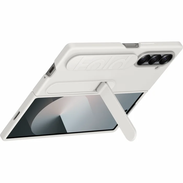 Samsung Galaxy Fold6 Silicone Case White