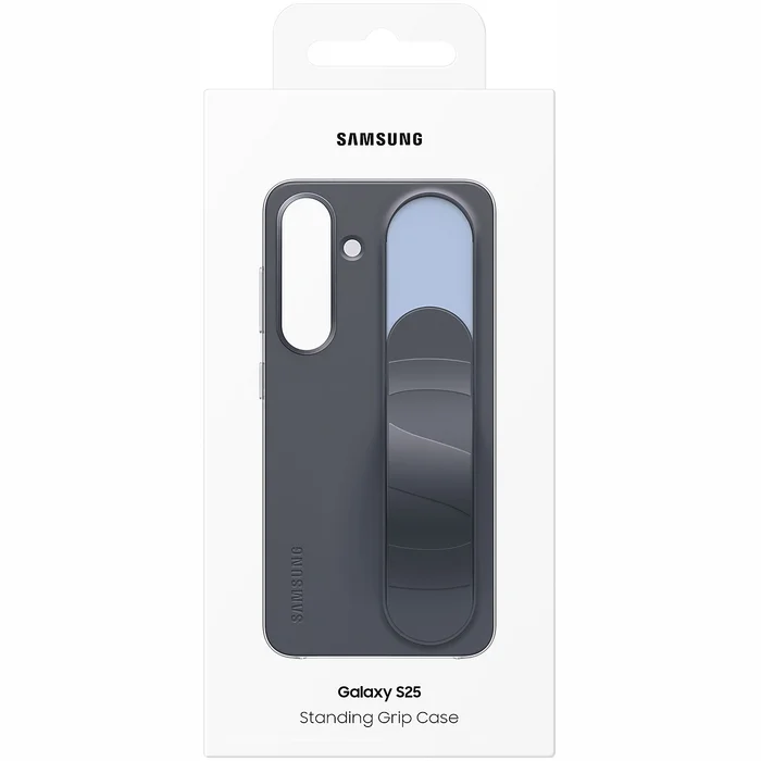 Samsung Galaxy S25 Standing Grip Cover Black